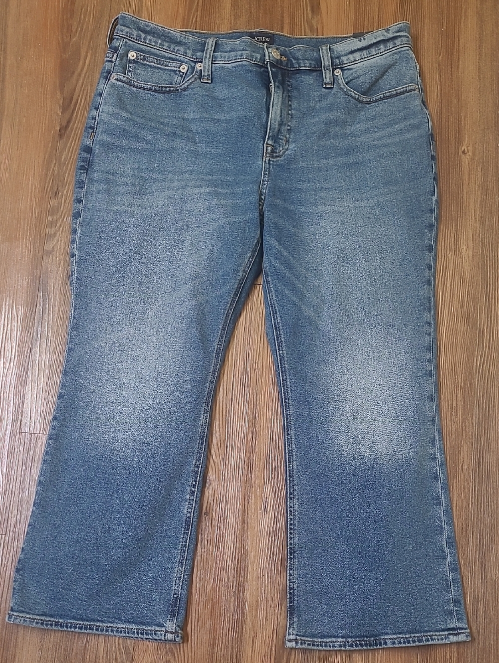 J. Crew Women's Light Blue Wide-Leg Jeans